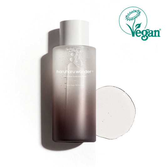 Black Rice Hyaluronic Toner 300ml – Cruelty-Free | Hanara