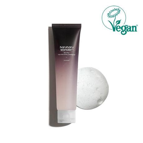 Black Rice Triple AHA Gentle Cleansing Gel Unscented 100ml – Cruelty-Free | Hanara
