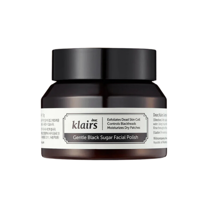 Gentle Black Sugar Facial Polish 110g – Cruelty-Free | Hanara