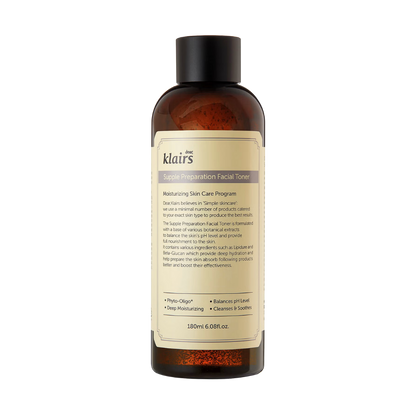 Supple Preparation Facial Toner 180ml – Cruelty-Free | Hanara