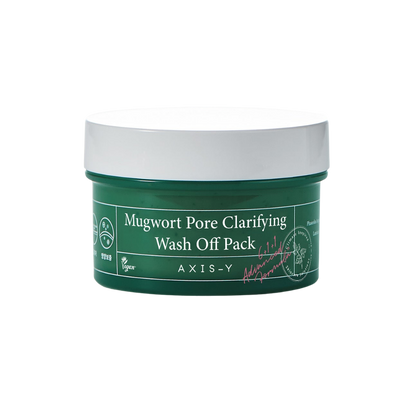 Mugwort Pore Clarifying Wash Off Pack 100ml – Cruelty-Free | Hanara