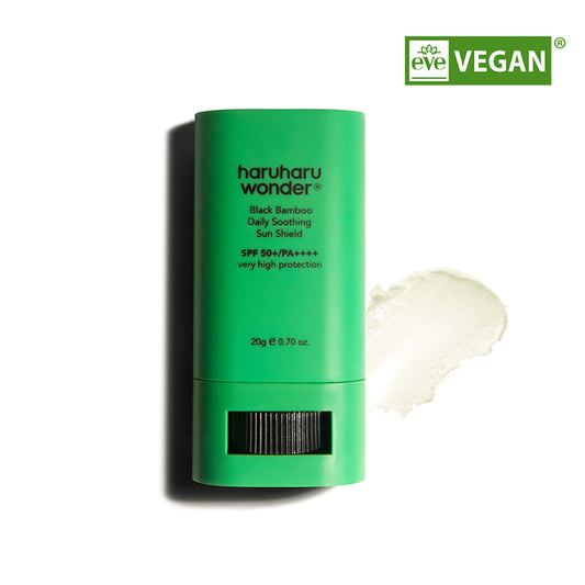 Black Bamboo Daily Soothing Sun Shield SPF50 20g – Cruelty-Free | Hanara