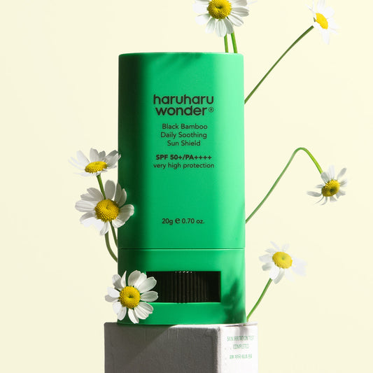 Black Bamboo Daily Soothing Sun Shield SPF50 20g – Cruelty-Free | Hanara