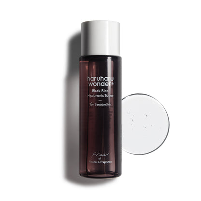 Black Rice Hyaluronic Toner For Sensitive Skin 30ml – Cruelty-Free | Hanara