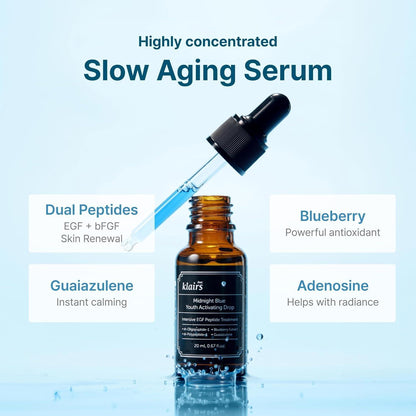 Midnight Blue Youth Activating Drop 20ml – Cruelty-Free | Hanara