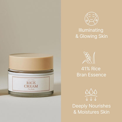 Rice Cream 50g – Cruelty-Free | Hanara