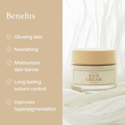 Rice Cream 50g – Cruelty-Free | Hanara