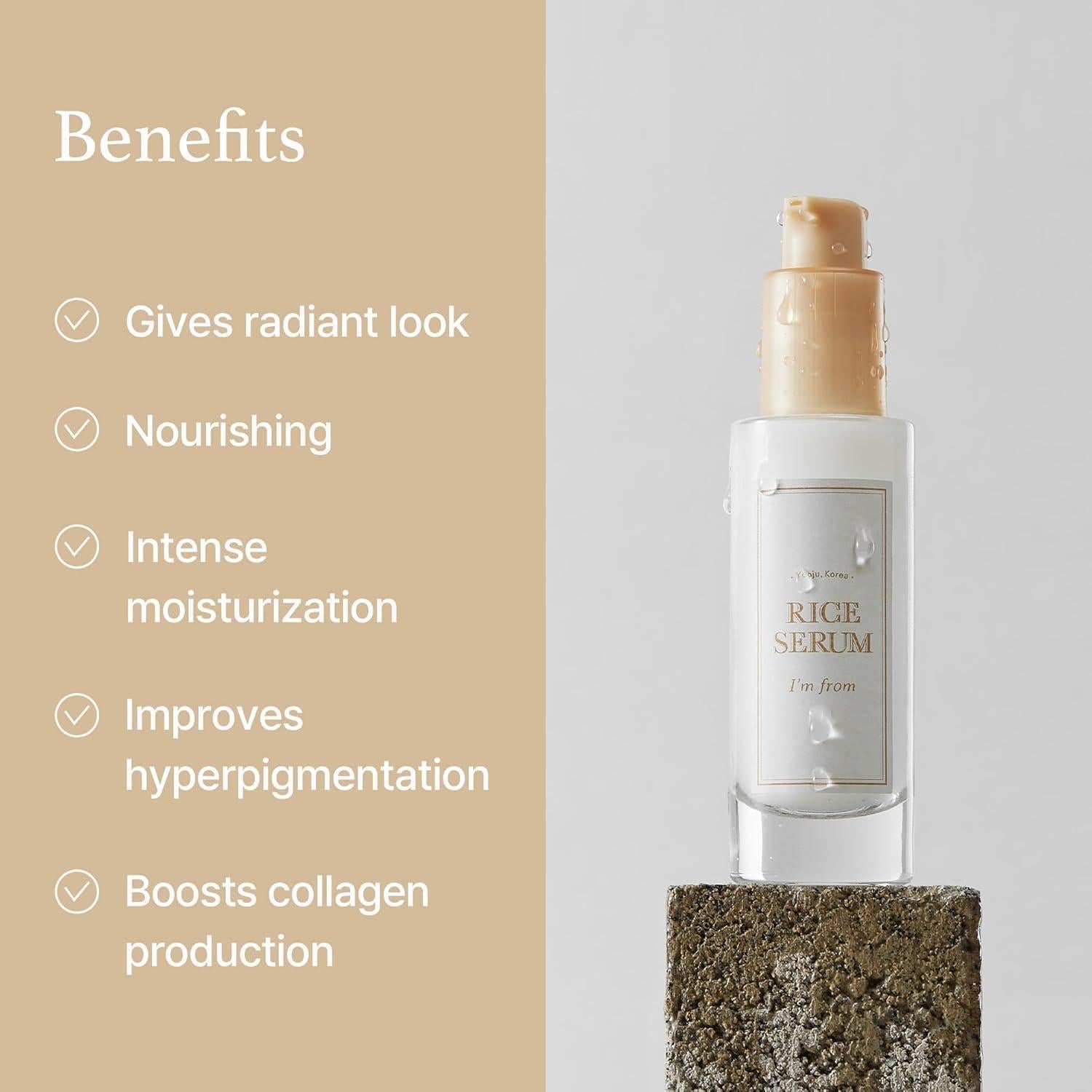 Rice Serum 30ml – Cruelty-Free | Hanara