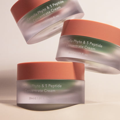 Centella Phyto & 5 Peptide Concentrate Cream 30ml + Refill 30ml – Cruelty-Free | Hanara