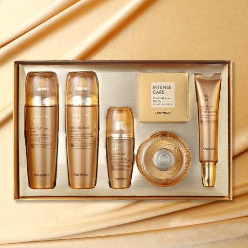 Intense Care Gold 24K Snail Skincare Set – Cruelty-Free | Hanara