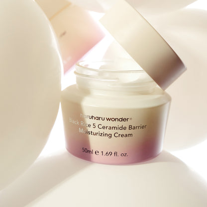 Black Rice 5 Ceramide Barrier Moisturizing Cream 50ml – Cruelty-Free | Hanara