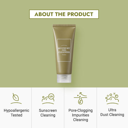 Mugwort Gel Cleanser 150ml – Cruelty-Free | Hanara