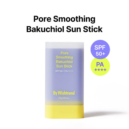 Pore Smoothing Bakuchiol Sun Stick 18g – Cruelty-Free | Hanara