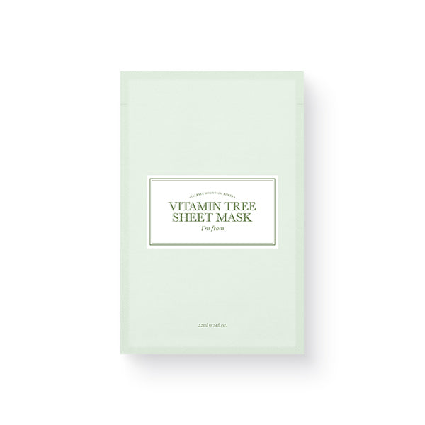Vitamin Tree Sheet Mask 22 ml 1pc – Cruelty-Free | Hanara
