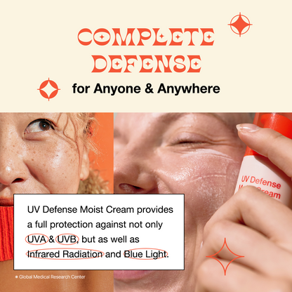 UV Defense Moist Cream SPF50 50 g – Cruelty-Free | Hanara