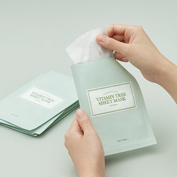 Vitamin Tree Sheet Mask 22 ml 1pc – Cruelty-Free | Hanara