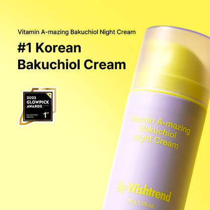 Vitamin A-mazing Bakuchiol Night Cream 30g – Cruelty-Free | Hanara