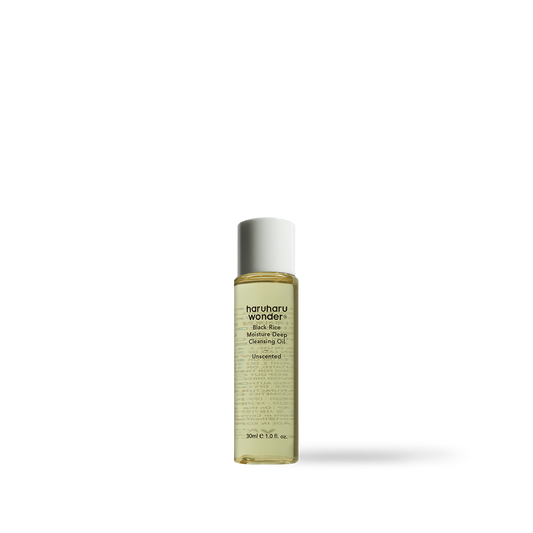 Black Rice Moisture Deep Cleansing Oil 30ml – Cruelty-Free | Hanara