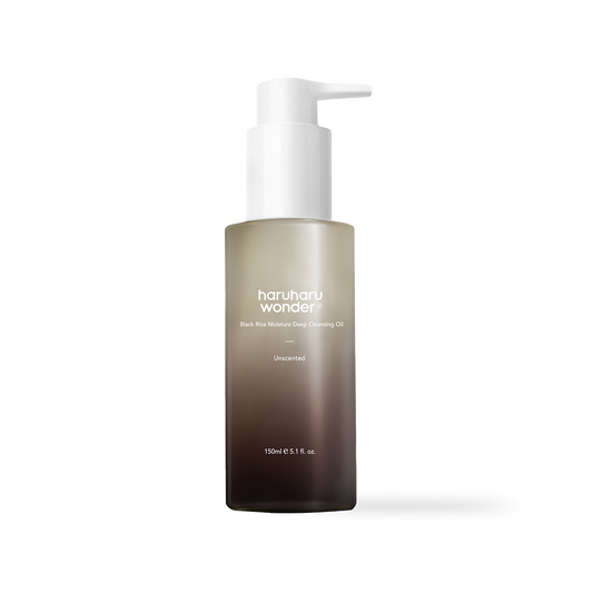 Black Rice Moisture Cleansing Oil 150ml – Cruelty-Free | Hanara