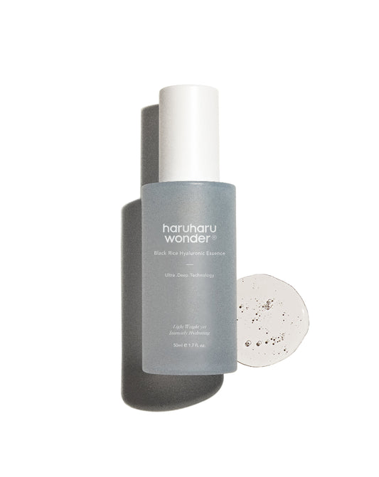 Black Rice Hyaluronic Essence 50ml – Cruelty-Free | Hanara