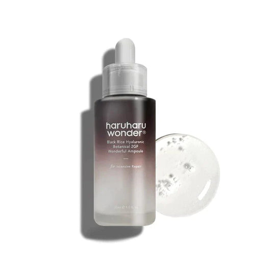 Black Rice Hyaluronic Botanical 2GF Wonderful Ampoule 30ml – Cruelty-Free | Hanara