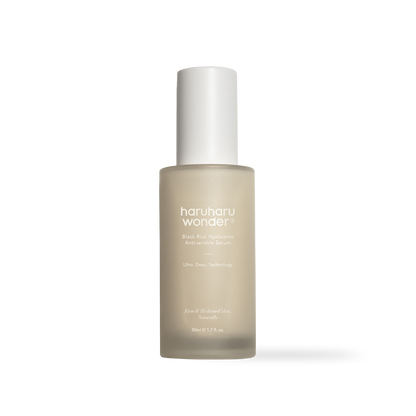 Black Rice Hyaluronic Anti-Wrinkle Serum 50ml – Cruelty-Free | Hanara