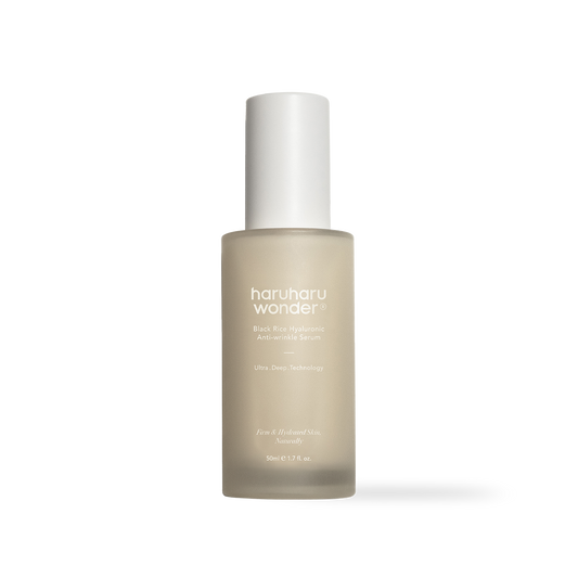 Black Rice Hyaluronic Anti-Wrinkle Serum 50ml – Cruelty-Free | Hanara