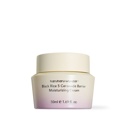 Black Rice 5 Ceramide Barrier Moisturizing Cream 50ml – Cruelty-Free | Hanara
