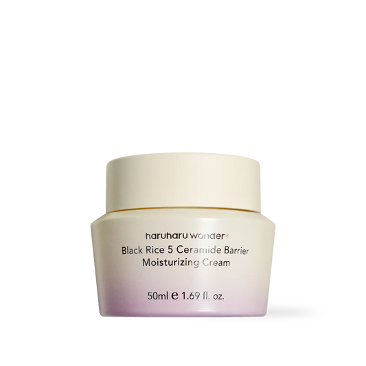 Black Rice 5 Ceramide Barrier Moisturizing Cream 50ml – Cruelty-Free | Hanara