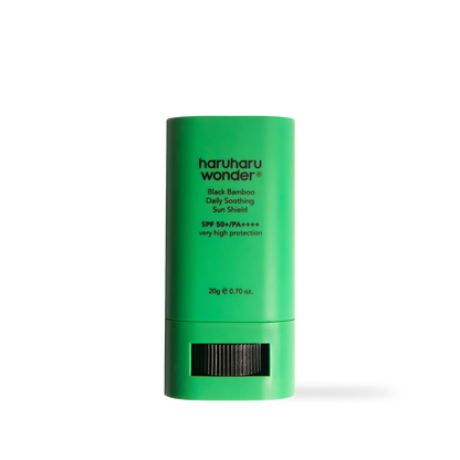 Black Bamboo Daily Soothing Sun Shield SPF50 20g – Cruelty-Free | Hanara