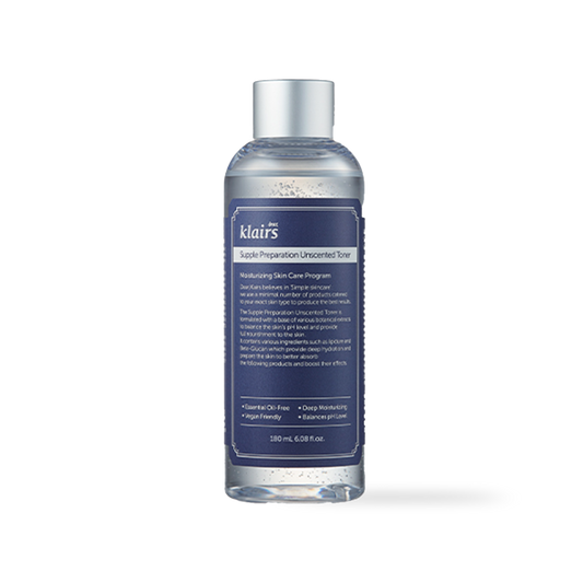Supple Preparation Unscented Toner 180ml – Cruelty-Free | Hanara