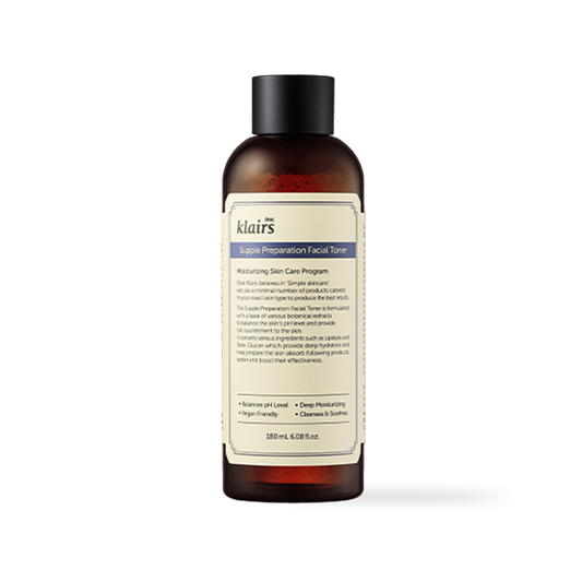 Supple Preparation Facial Toner 180ml – Cruelty-Free | Hanara