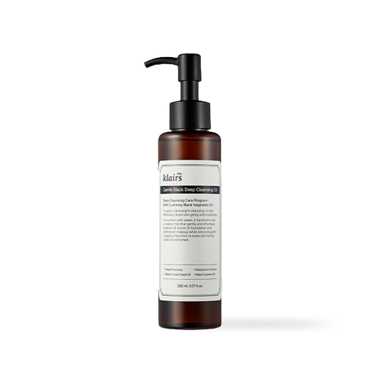 Gentle Black Deep Cleansing Oil 150ml – Cruelty-Free | Hanara