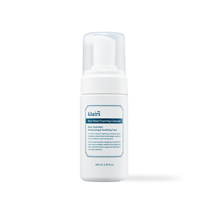 Rich Moist Foaming Cleanser 100 mL – Cruelty-Free | Hanara
