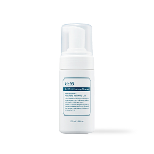 Rich Moist Foaming Cleanser 100 mL – Cruelty-Free | Hanara