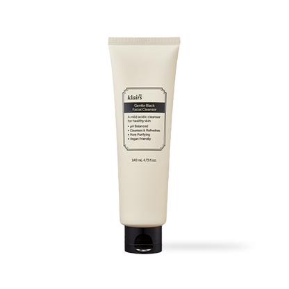 Gentle Black Facial Cleanser 140ml – Cruelty-Free | Hanara
