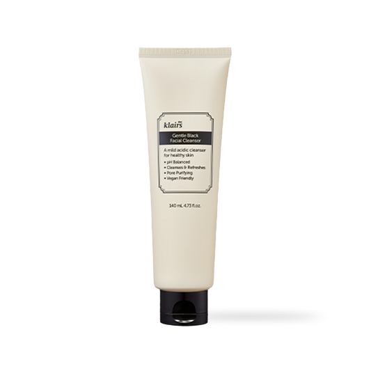 Gentle Black Facial Cleanser 140ml – Cruelty-Free | Hanara