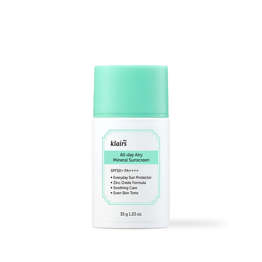 All-day Airy Mineral Sunscreen 60g – Cruelty-Free | Hanara