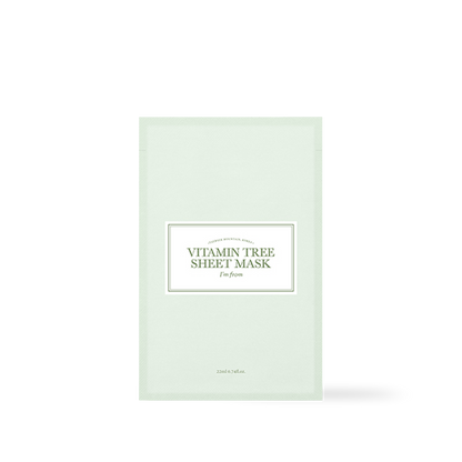 Vitamin Tree Sheet Mask 22 ml 1pc – Cruelty-Free | Hanara