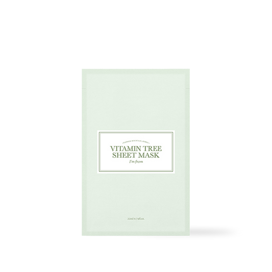 Vitamin Tree Sheet Mask 22 ml 1pc – Cruelty-Free | Hanara