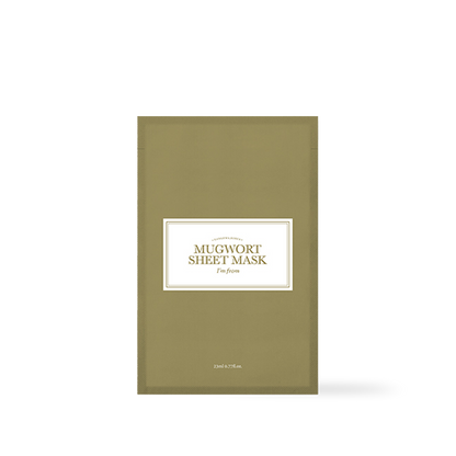Mugwort Sheet Mask 23 ml 1pc – Cruelty-Free | Hanara