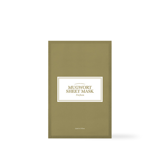 Mugwort Sheet Mask 23 ml 1pc – Cruelty-Free | Hanara