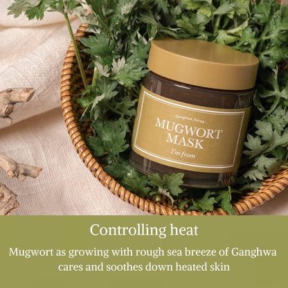 Mugwort Mask 110g – Cruelty-Free | Hanara
