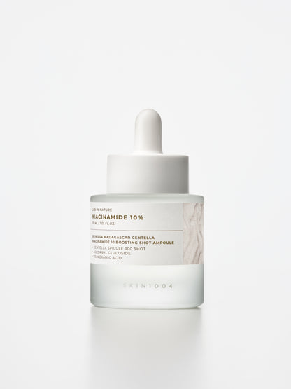 Madagascar Centella Niacinamide 10 Boosting Shot Ampoule 30ml – Cruelty-Free | Hanara