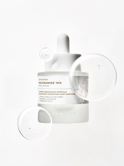 Madagascar Centella Niacinamide 10 Boosting Shot Ampoule 30ml – Cruelty-Free | Hanara