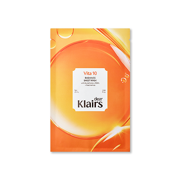 Vita 10 Radiance Sheet Mask 5pcs – Cruelty-Free | Hanara