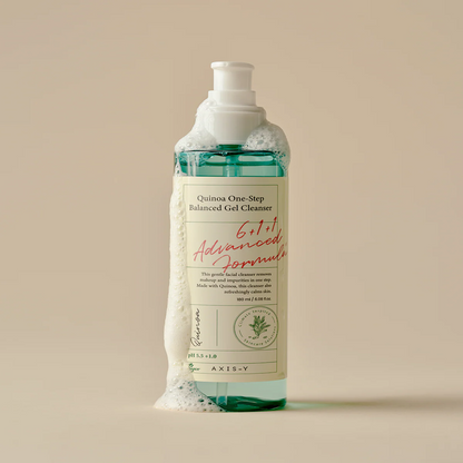 Quinoa One Step Balanced Gel Cleanser 180ml – Cruelty-Free | Hanara