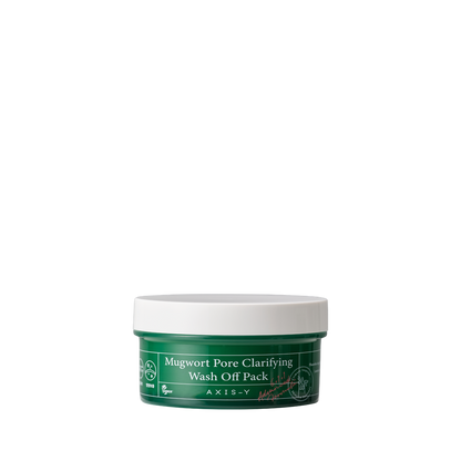 Mugwort Pore Clarifying Wash Off Pack 100ml – Cruelty-Free | Hanara