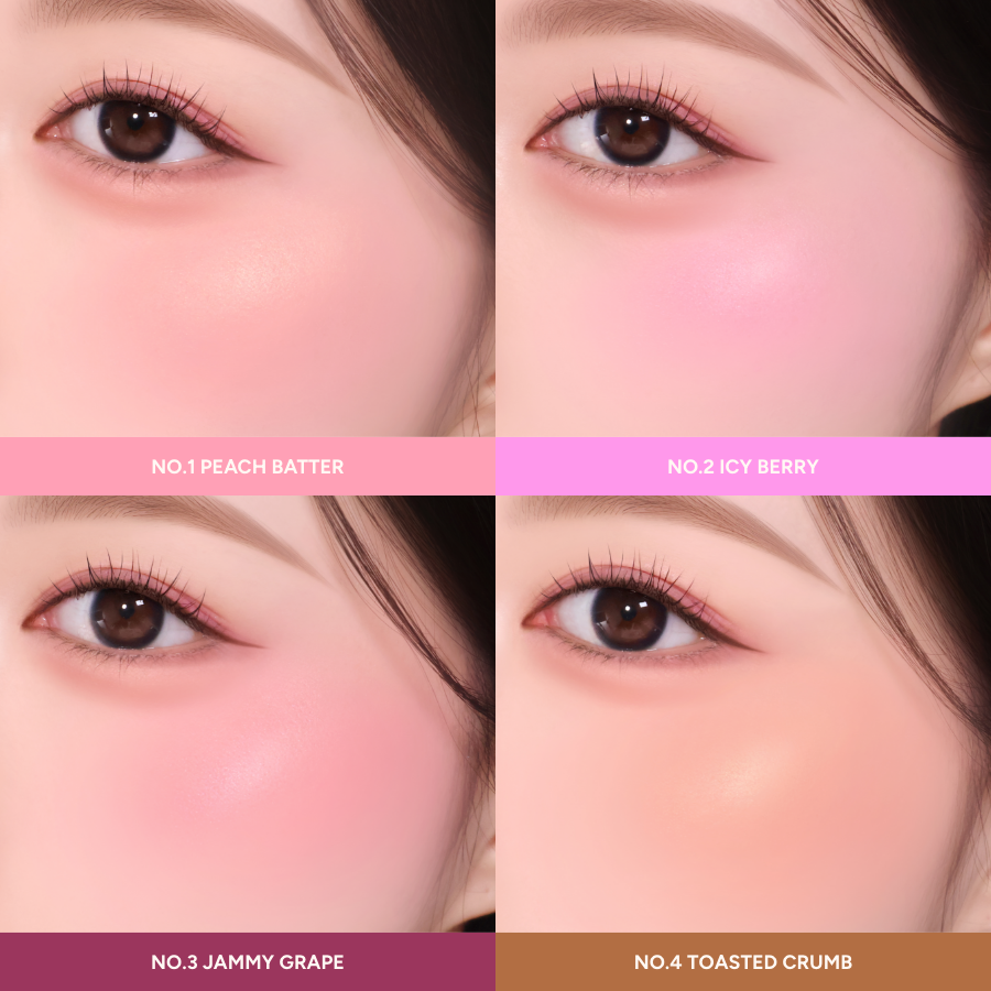 Dough Dough Waffle Blush 7g - 4 Colors